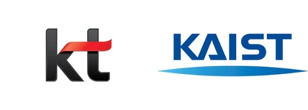왼쪽부터 KT와 카이스트 로고 이미지. [사진=KT]
