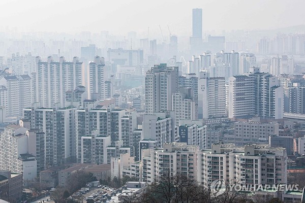 지난 1월 31일 서울 노원구의 아파트 단지의 모습. [사진=연합뉴스]