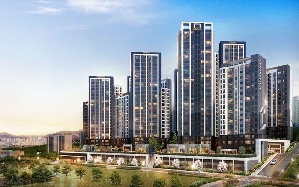 고척동 모아타운 4·5·6구역 조감도. [사진=동부건설]