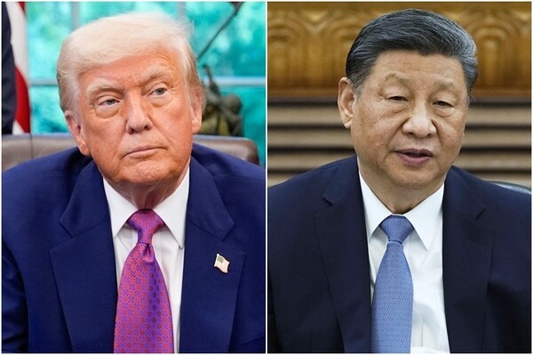 트럼프 미국 대통령(왼쪽)과 시진핑 중국 국가주석. [사진=EPA·AP/연합뉴스]