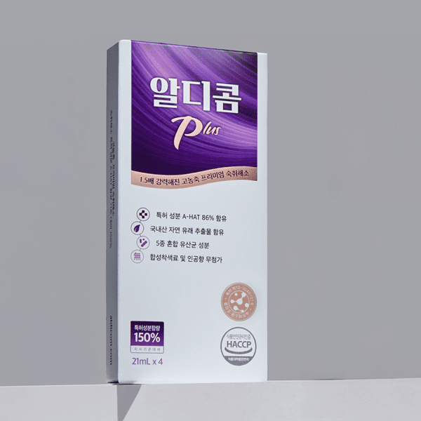 고농축 숙취해소제 알디콤 Plus, 올리브영 공식 입점