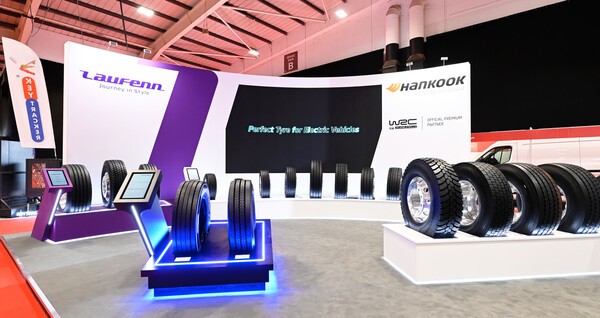 'RTX 스코틀랜드 2025' 한국타이어 부스. [사진=한국타이어]
