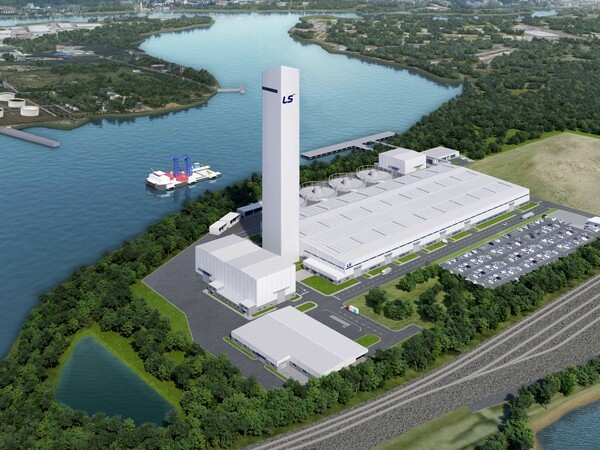 LS전선 미국 자회사 LS그린링크의 미국 버지니아주 해저케이블 공장 조감도. [사진=LS]